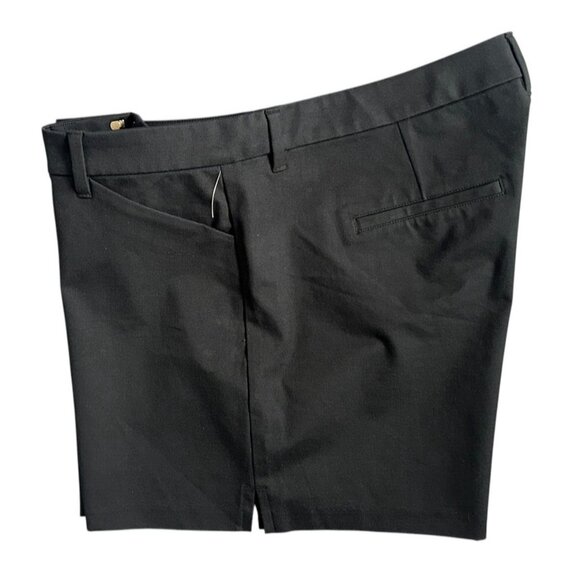 Old Navy Plus Size High-Waisted Pixie Trouser Shorts 5" Inseam Black Size 20 - Picture 7 of 12